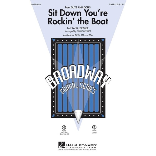 Sit Down You're Rockin The Boat SAB (Octavo)