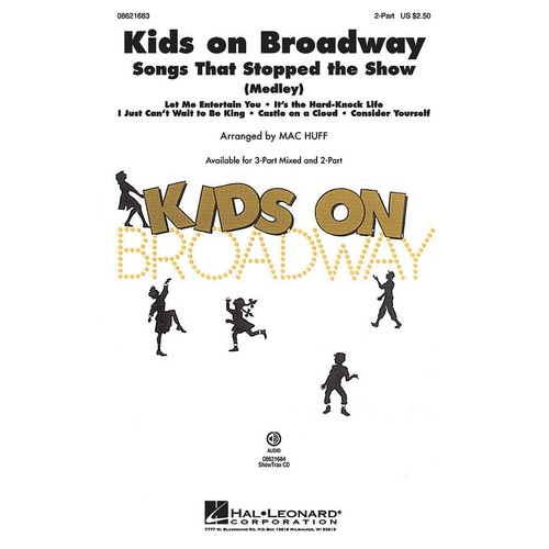 Kids On Broadway ShowTrax CD (CD Only)