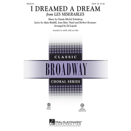 I Dreamed A Dream SSA (Octavo)