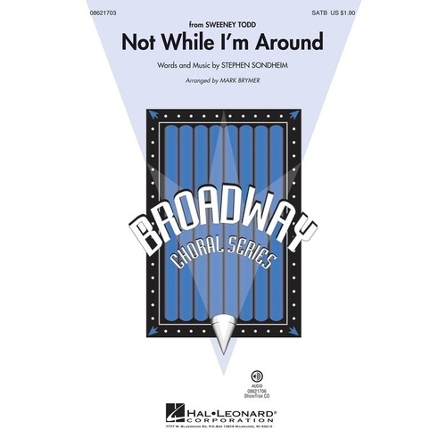 Not While I'm Around SAB Choral Score by Mark Brymer