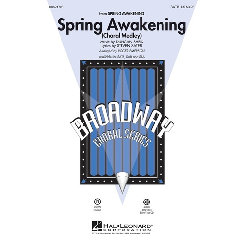 Spring Awakening ShowTrax CD (CD Only)