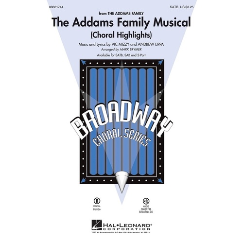 Addams Family Musical ShowTrax CD (CD Only)