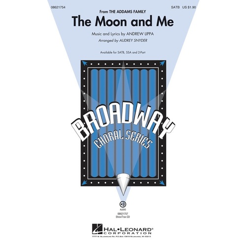 Moon And Me From Addams Family SATB (Octavo)