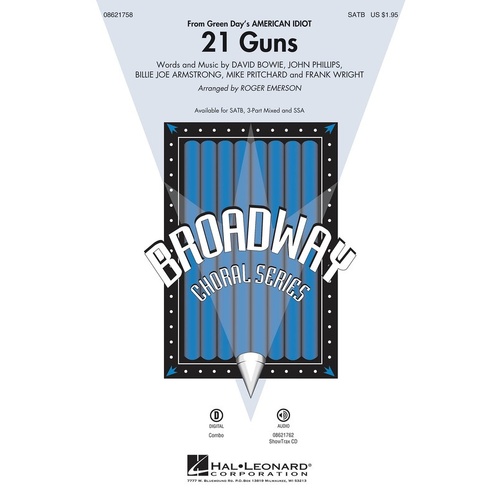 21 Guns From American Idiot ShowTrax CD (CD Only)
