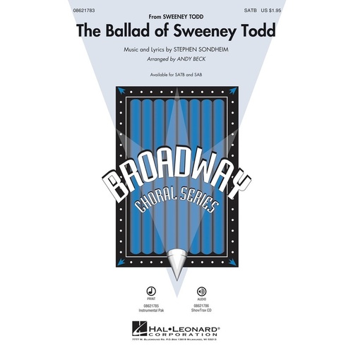 Ballad Of Sweeney Todd SAB (Octavo)