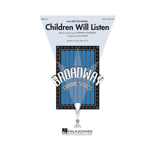 Children Will Listen SATB Choral Score by Mark Brymer from Into the Woods