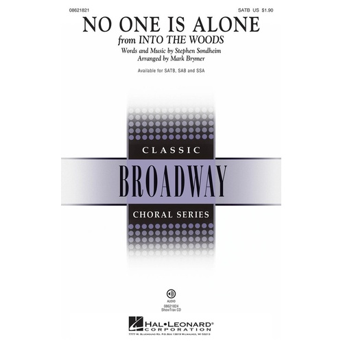 No One Is Alone SSA (Octavo)