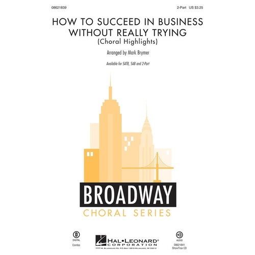 How To Succeed In Business 2Pt (Octavo)