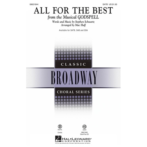 All For The Best SAB (Octavo)