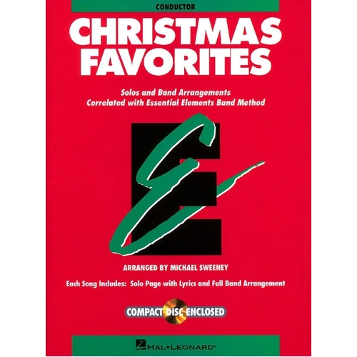 Essential Elements Christmas Favorites Conductor with CD