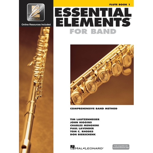Essential Elements For Band Book 1 Flute Eei (Softcover Book/CD-Rom)