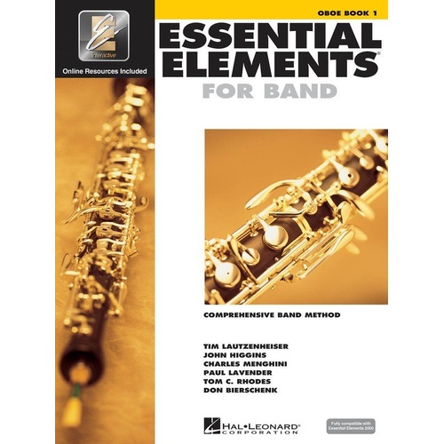 Essential Elements for Band - Book 1 Oboe with EEi