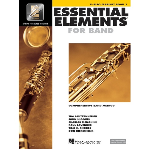 Essential Elements For Band Book 1 Alto Clar Eei (Softcover Book/CD-Rom)