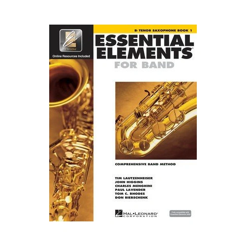 Essential Elements for Band - Book 1 with EEi for Tenor Saxophone