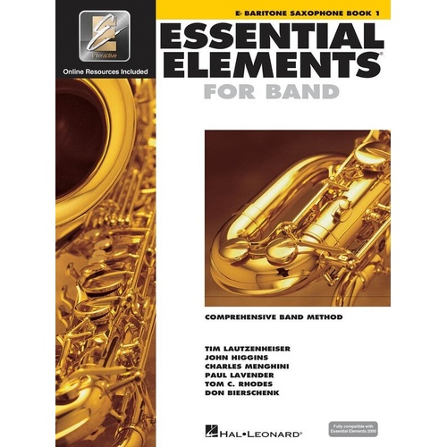 Essential Elements for Band Book 1 Baritone Saxophone with EEi