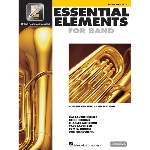 Essential Elements For Band Book 1 Tuba Eei (Softcover Book/CD-Rom)