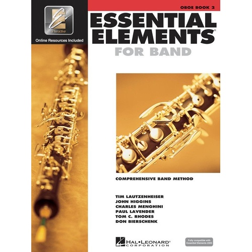 Essential Elements for Band Book 2 Oboe with EEi