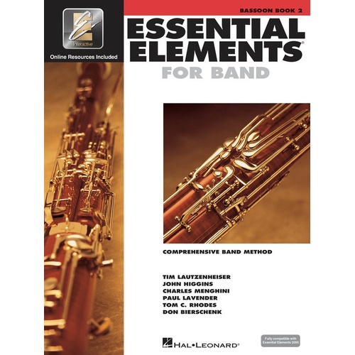 Essential Elements For Band Book 2 Bassoon Eei (Softcover Book/CD)