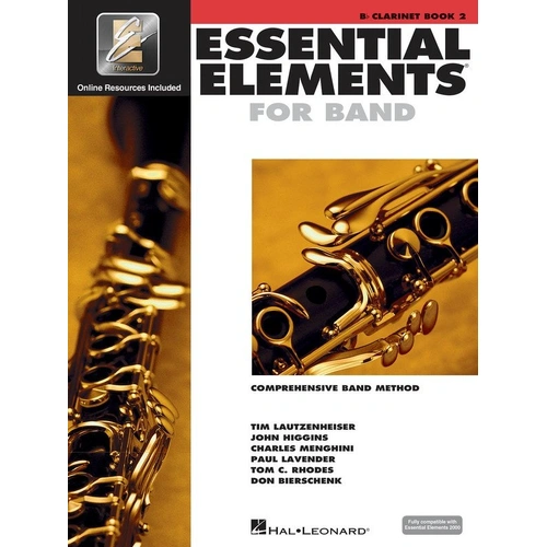 Essential Elements for Band - Book 2 Clarinet with EEi