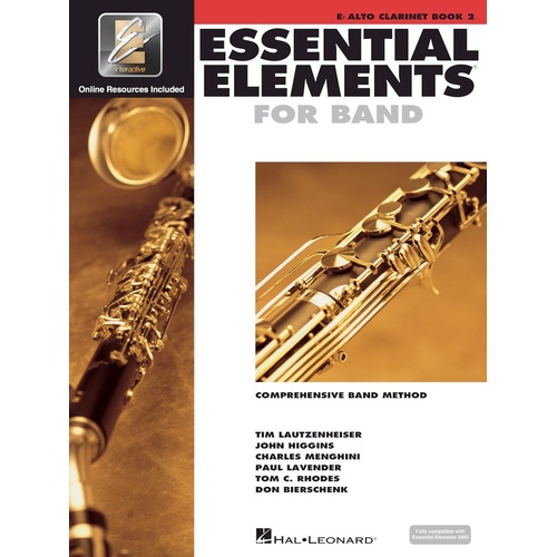Essential Elements 2000 Book 2 Alto Clarinet Book/CD Essential Elements (Softcover Book/CD)