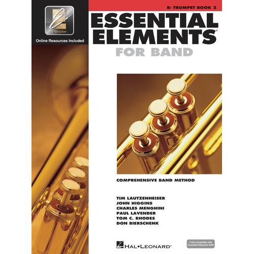 Essential Elements for Band - Book 2 for Trumpet with EEi