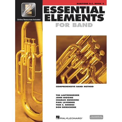 Essential Elements For Band Book 2 baritone bc Eei (Softcover Book/CD)