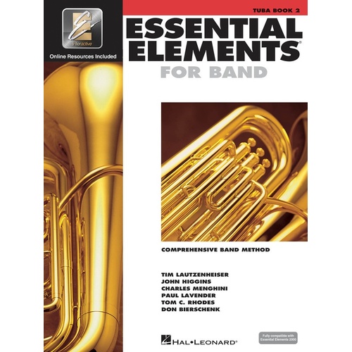Essential Elements For Band Book 2 Tuba Bc Eei (Softcover Book/CD)