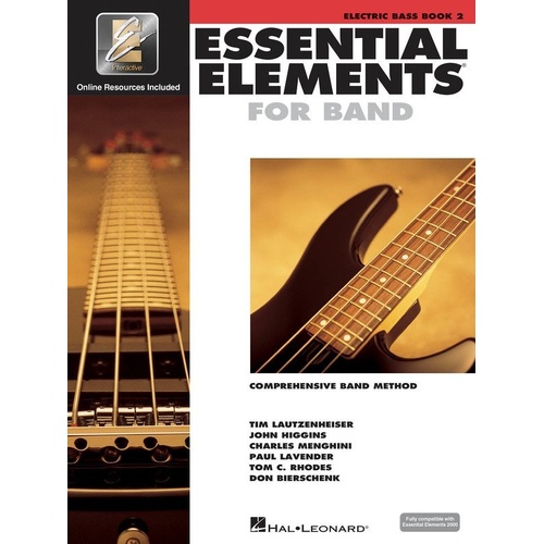 Essential Elements for Band - Book 2 with EEi for Electric Bass