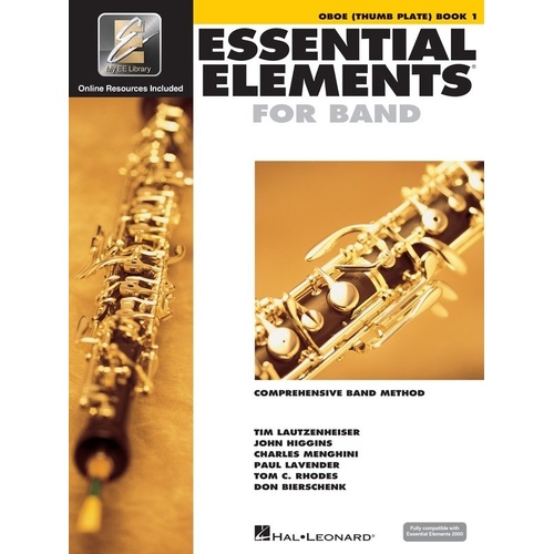 Essential Elements 2000 Oboe Book 1 with CD