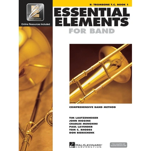 Essential Elements 2000 Trombone Book 1 with Online Media - Hal Leonard