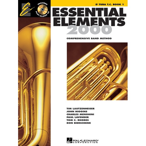 Essential Elements 2000 Book 1 E Flat Tuba Tc Book/CD Essential Elements (Softcover Book/CD)
