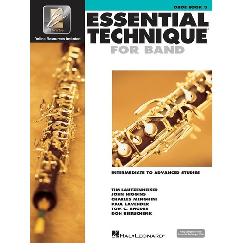 Essential Technique for Band with EEi - Oboe Book 3
