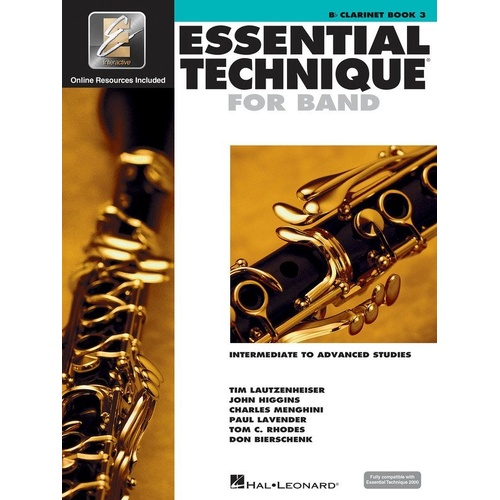 Essential Technique for Band with EEi - Clarinet Book 3 by Hal Leonard