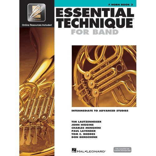 Essential Technique for Band with EEi - French Horn Book 3