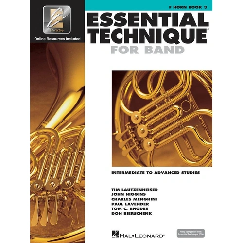 Essential Technique for Band Book 3 - French Horn with EEi