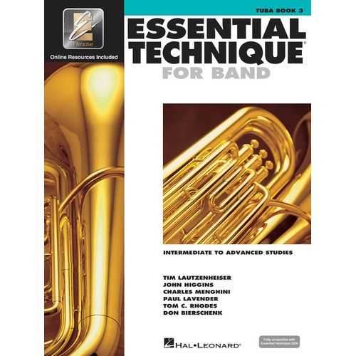 Essential Technique For Band Book 3 Tuba Eei (Softcover Book/CD)