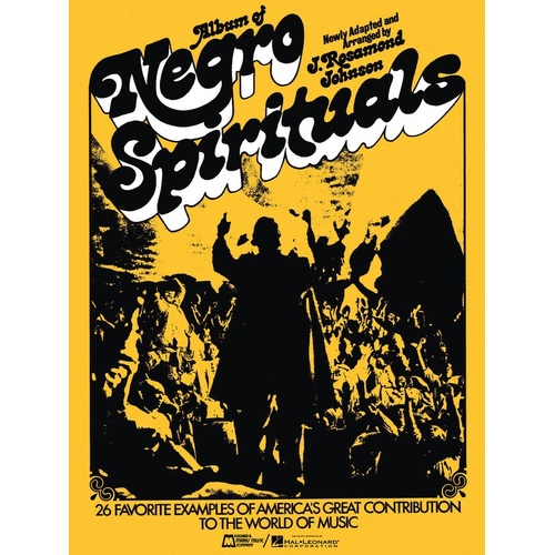 Album Of Negro Spirituals PVG (Softcover Book)