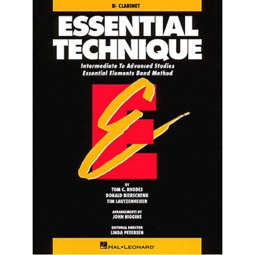 Essential Technique Clarinet (Original Series) (Softcover Book)