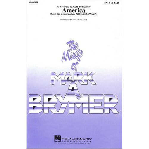 America SATB Arr Brymer