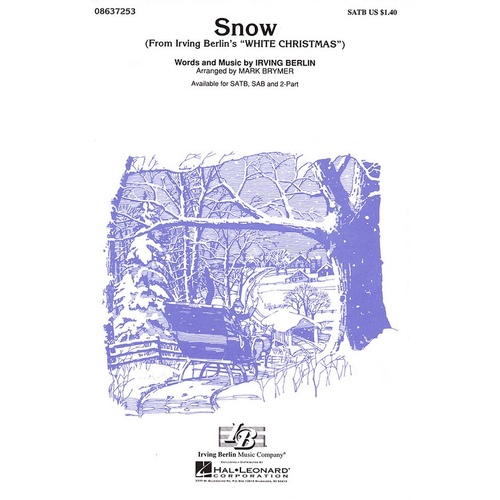 Snow SATB (Octavo)