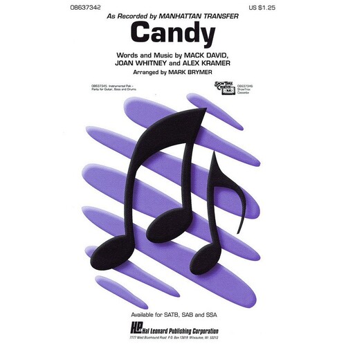 Candy SATB