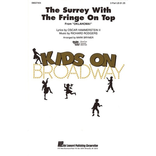 The Surrey with the Fringe on Top 2-Part Choral Sheet Music