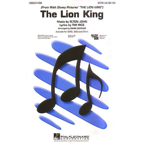 Lion King Medley Acc CD (CD Only)