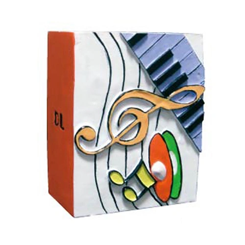 Orange Clef Pen Holder