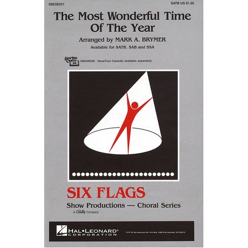 Most Wonderful Time Of The Year SATB (Octavo)