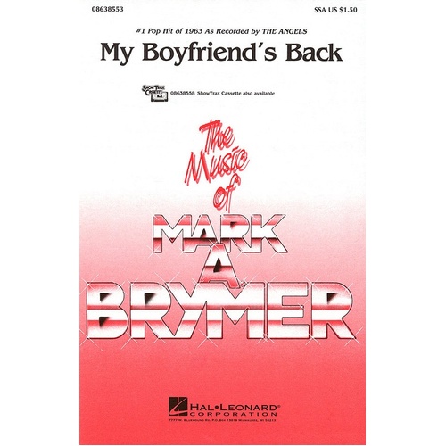 My Boyfriends Back SSA (Octavo)