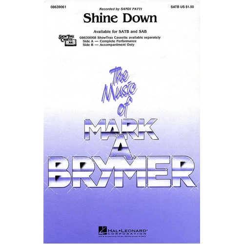 Shine Down SATB (Octavo)