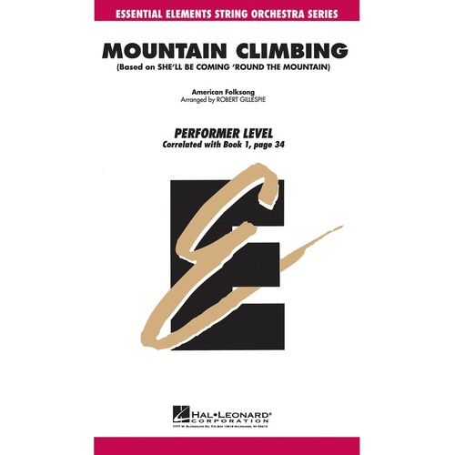 Mountain Climbing Essential Elements String Orchestra 1-1.5 (Music Score/Parts)