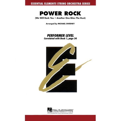 Power Rock Essential Elements String Orchestra 1-1.5 (Music Score/Parts)