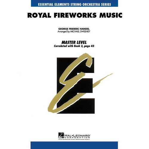 Royal Fireworks EESTR Expert 1-2 String Orchestra Arrangement